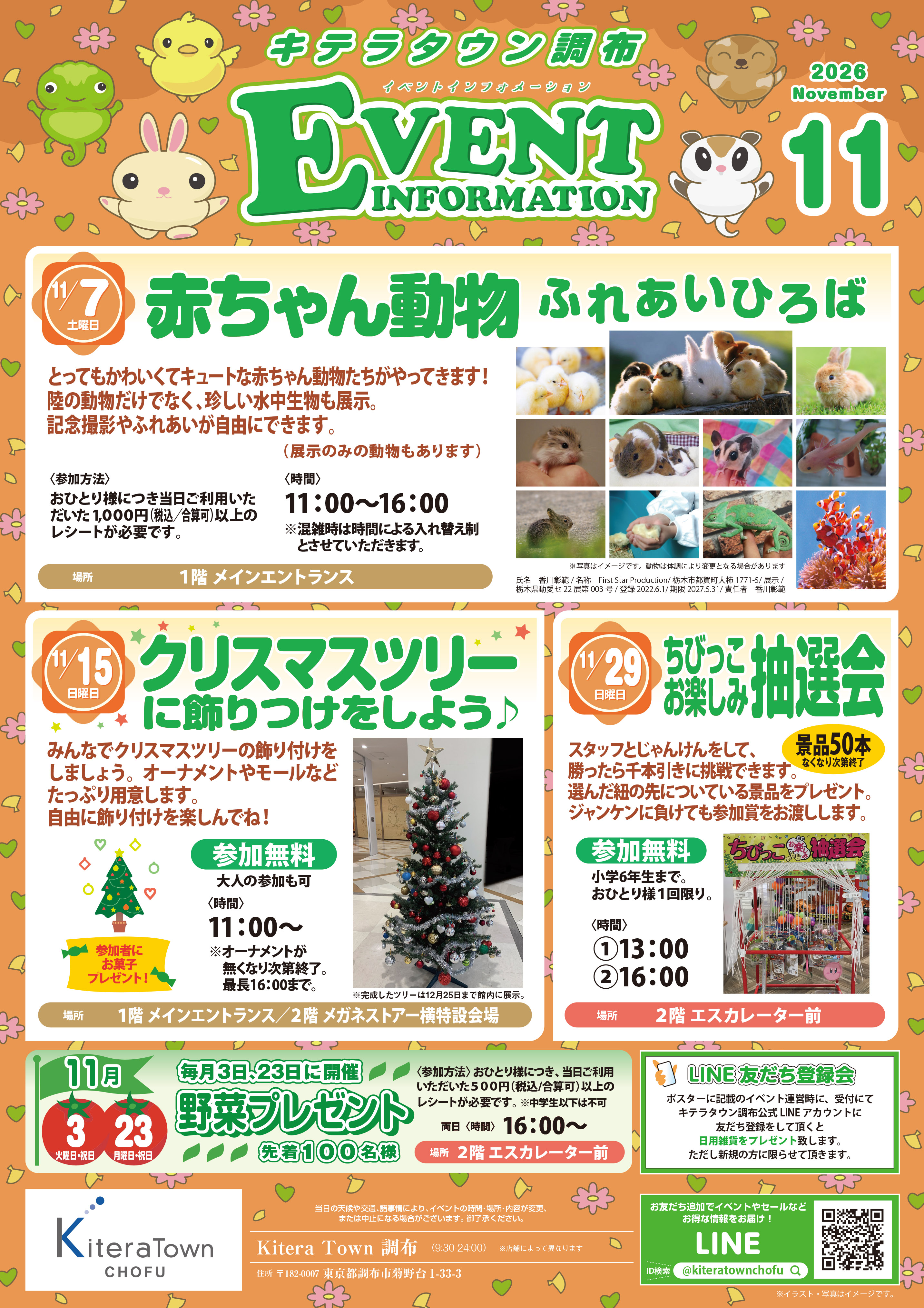 11月イベントのお知らせ